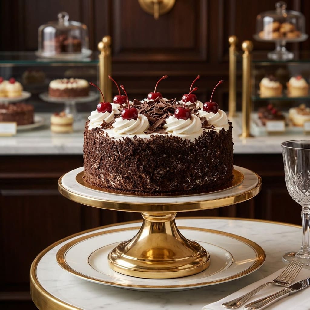 tarta selva negra en San Sebastián de los reyes